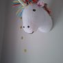 Nusery Decor unicorn heads x 2 Image 3
