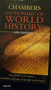 Chambers Dictionary Of World History.