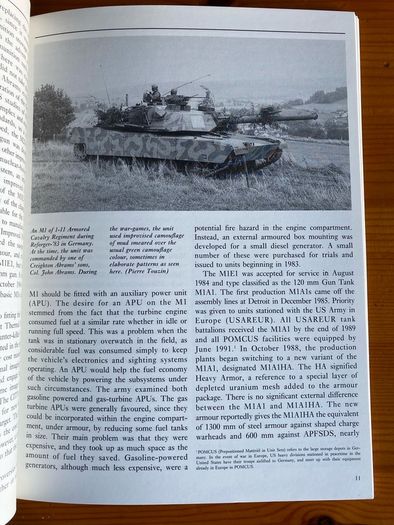 Military book: 'M1 Abrams Main Battle Tank 1982-1992'