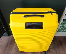 Samsonite Intuo Large Expandable Hard Suitcase - Citrus Yellow (Used Once)