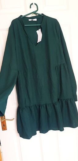 Mango Green Dress - Size L