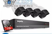 27645 Sannce 8ch 5mp-n Hd Dvr 4pcs 5mp Cameras