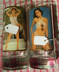 naughty but nice vintage glasses