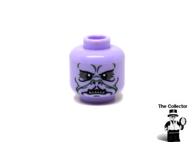 Lego Star Wars Error Prototype Test Print Kithaba Laverder Colour Minifigure Head Rare And Hard To Find