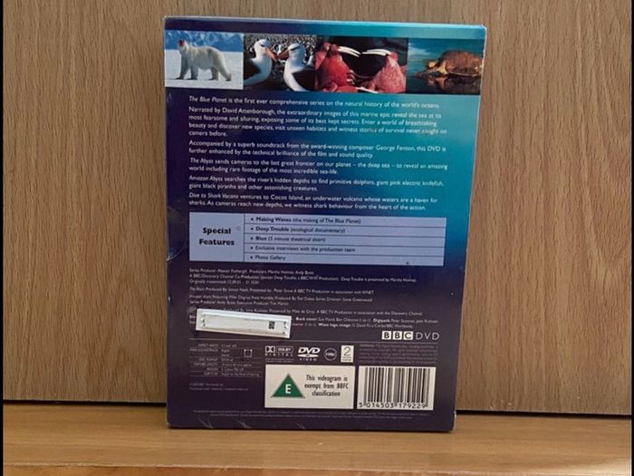 The Blue Planet 4 DVD Box Set Narrated by David Attenborough