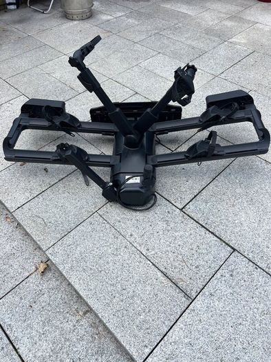 Tow bar mounted bike carrier