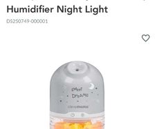 Clevamama Clevapure Air Humidifier and salt lamp