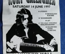 1997 Rory Gallagher Memorial Concert Poster