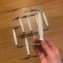 Beautiful white IKEA door handles Image 6