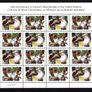 2005 Ireland 50th Anniversary of the Ireland's Membership of the UN Commemorative Stamp Sheetlet Plate 1A1A1A1A Mint Never Hinged (MNH). Image 2