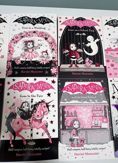 Isadora Moon, Mirabelle & Emerald 11 x book collection NEW