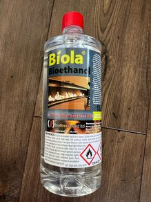 1 bottle of Biola Bioethanol Fireplace Fuel (1 litre)