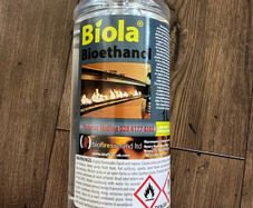 1 bottle of Biola Bioethanol Fireplace Fuel (1 litre)