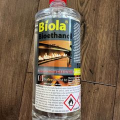 1 bottle of Biola Bioethanol Fireplace Fuel (1 litre)