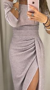 Beautiful metallic dress