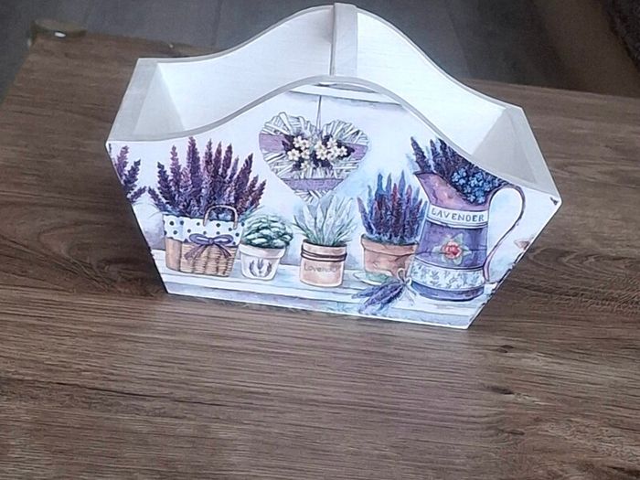 Wooden Storage Basket