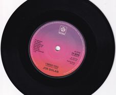 Joe Dolan I Need You Uk Pressing Single 1977