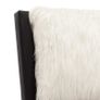 Bed Frame Black and White Faux Leather 150x200 cm Image 6