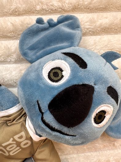 Sandaya Blue Koala Plush approx. 25 cm. Head a bit loose used Please see photos