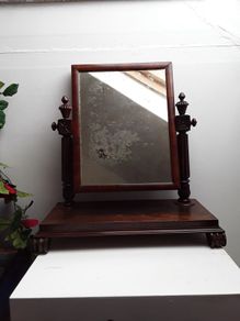 Vintage Mahogony dresser mirror