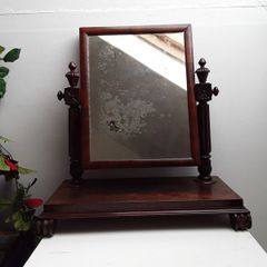 Vintage Mahogony dresser mirror