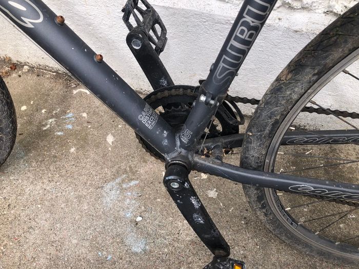 Bike hybrid carrera subway 18 in