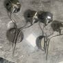 Wall lights x 2 chrome Image 7