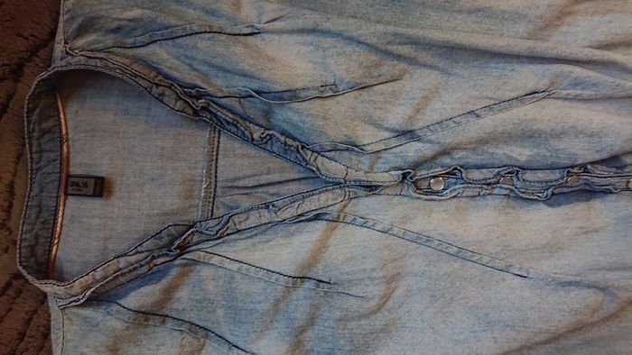 "Only" Denim Long Top/ Dress/ Jacket. Size 10