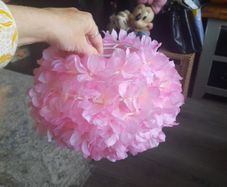 pink flower light shade