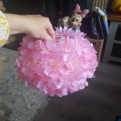 pink flower light shade