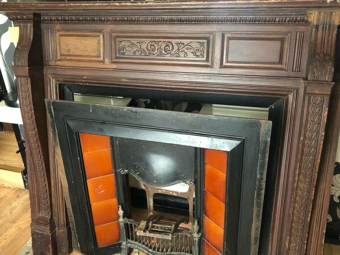 Bargain antique Georgian fireplace