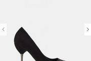 Black High Heels with silver details, Mohito, size 6/39, BRAND NEW