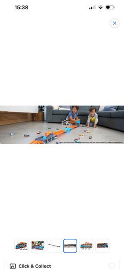 Hot Wheels City Speedway Hauler Playset