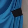 Worn Once, One Shouldered Teal Oasis Dress Image 4