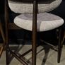 4 x Beige Fabric Counter Bar Stools Brand New Image 4