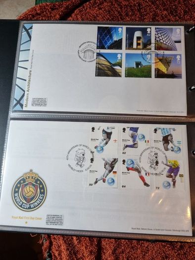 Mint UK FDC album