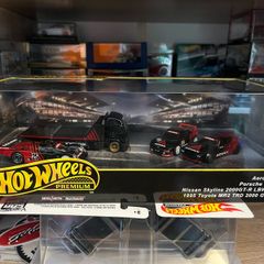 Hot wheels Advan racing set
