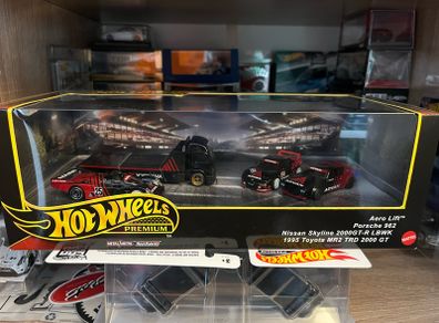 Hot wheels Advan racing set
