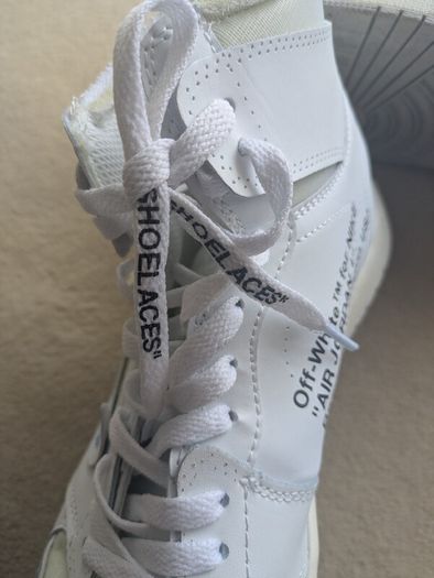 White jordans size 10 UK Nike