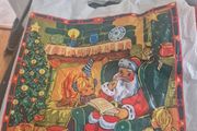 Vintage Plastic bag Christmas theme