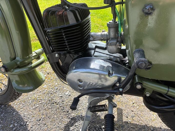 Vintage MZ 2 Stroke Bike. MINT