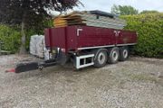 SDC Tri-Axle Brick Trailer with Aluminium Drop Sid