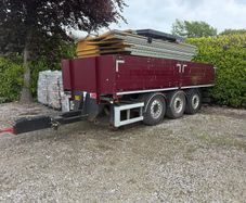 SDC Tri-Axle Brick Trailer with Aluminium Drop Sid