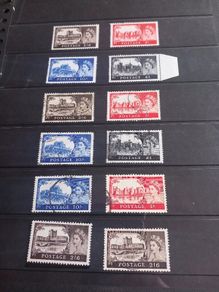 UK stamps, some very collectible, D18 post 7e