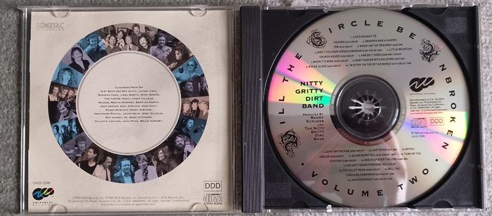 Nitty Gritty Dirt Band - Will The Circle Be Unbroken (Vol 2) CD (1989) Country Rock Bluegrass EX+