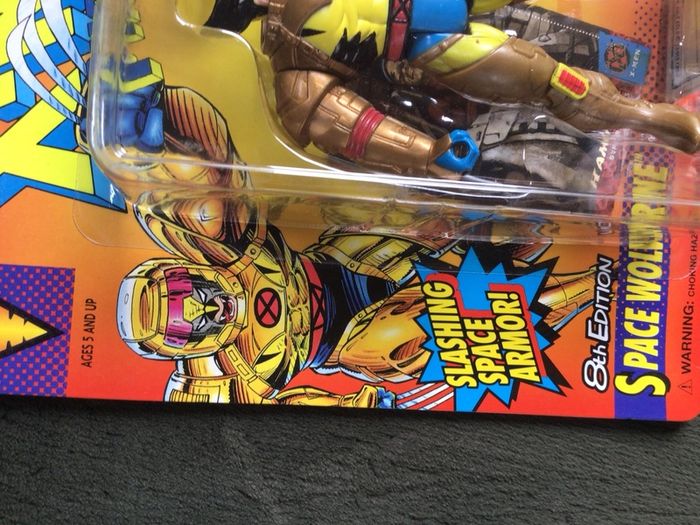 Toybiz-xmen -space wolverine - 1994 release