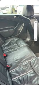 2009 passat black leather seat