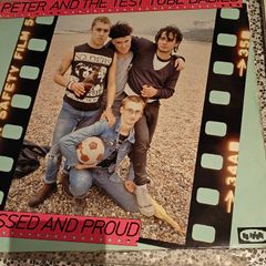 Peter and the test tube babies, Pissed and Proud LP, orig with inner Punk Skinhead Oi