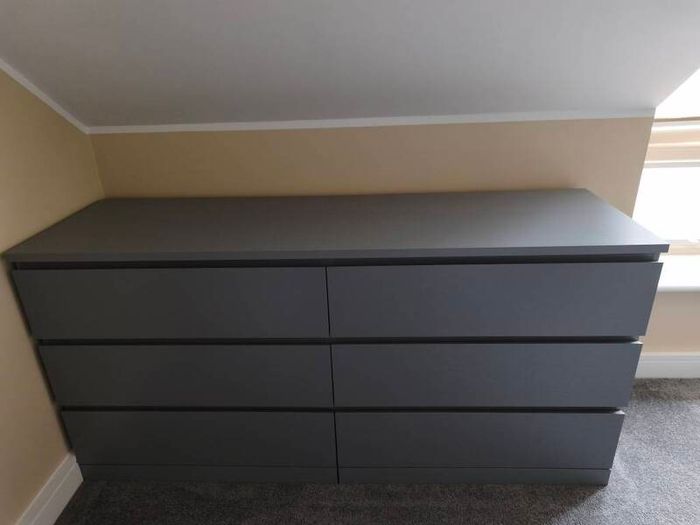 Ikea Malm Chest of 6 Drawers
