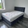 Brand New Stylish Double Divan Beds Instock.. Multiple Headboard Designs And Tufted Memory Foam Mattresses Available Image 7